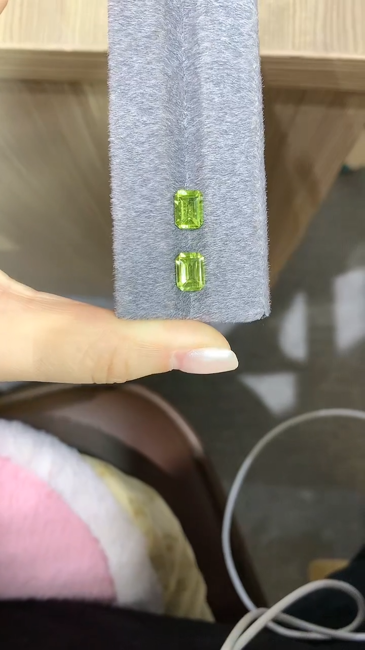 未镶嵌裸石橄榄石4橄榄石裸石1.5ct