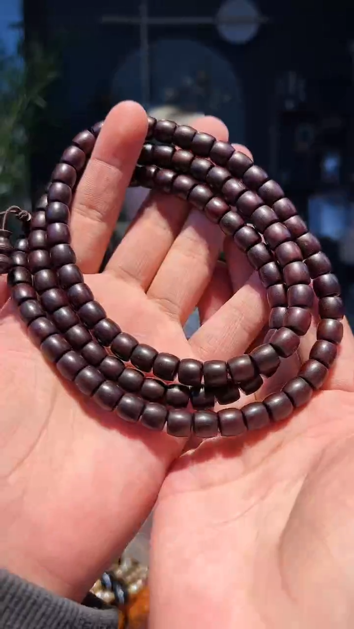 【闪购商品】小叶紫檀手串/手链直切108