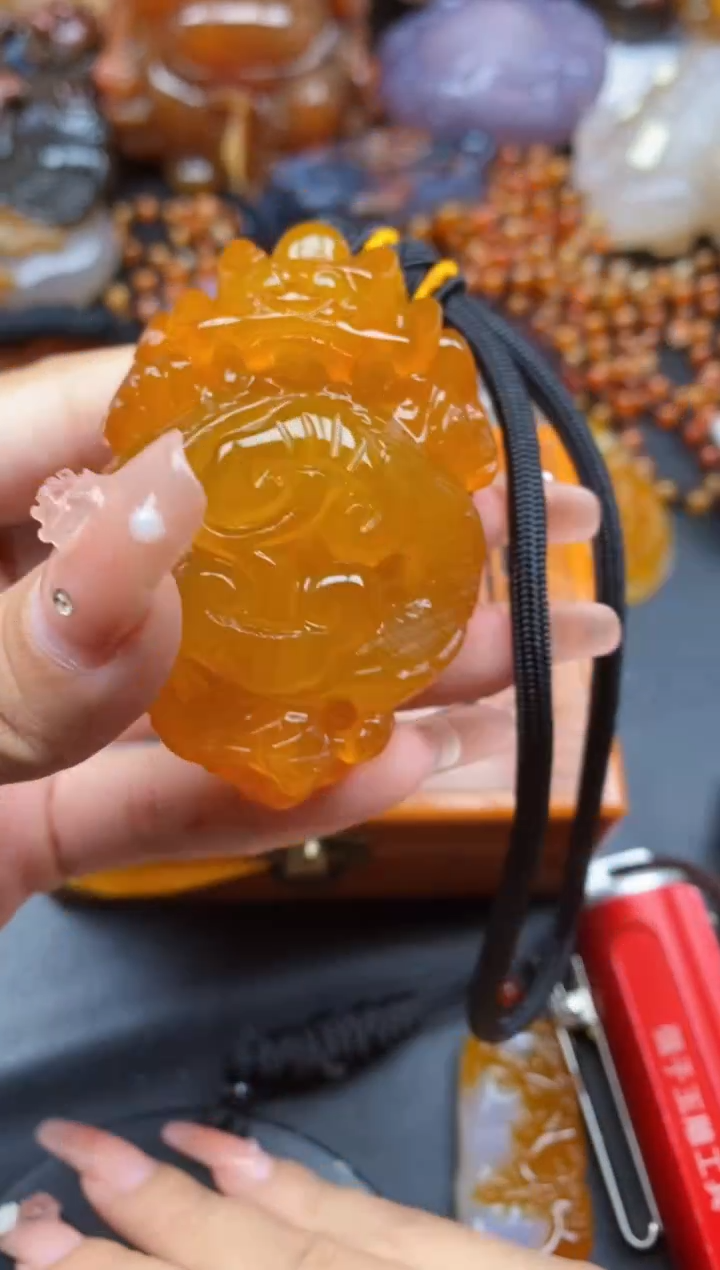 【闪购商品】玛瑙/玉髓颈饰未镶嵌ll