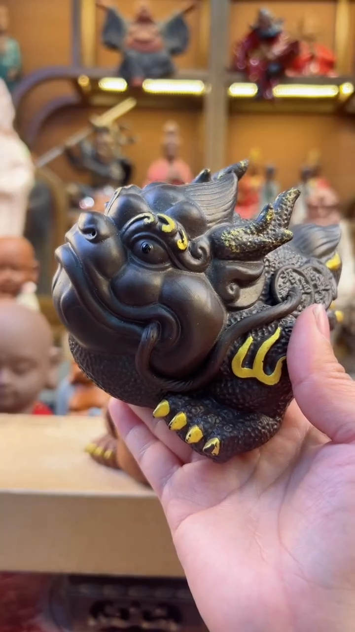 【闪购商品】紫砂茶宠器闵茶宠摆件