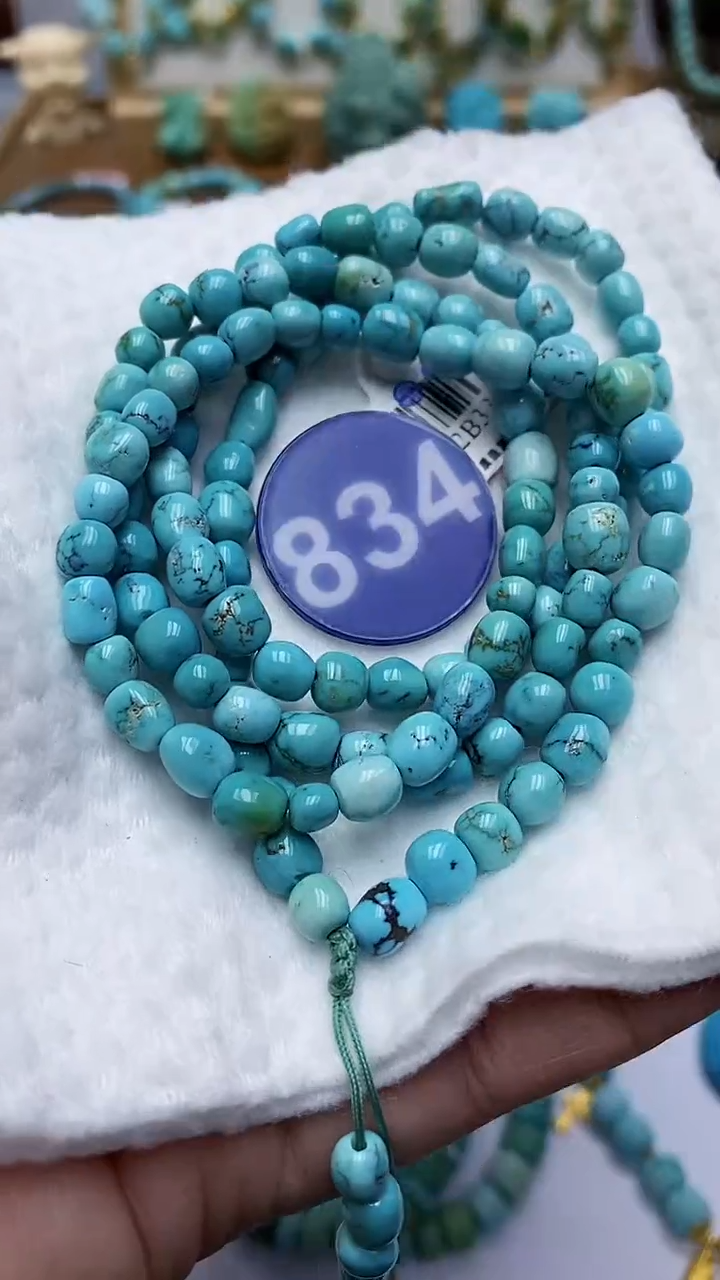 【闪购商品】绿松石项链未镶嵌834