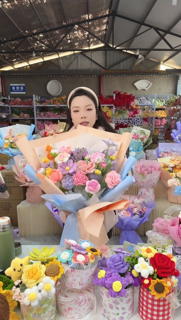 非遗手工花束，孤品清仓