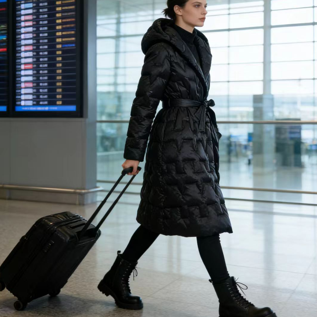 2025秋冬季女生设计师羽绒服外套 HZYR0089032