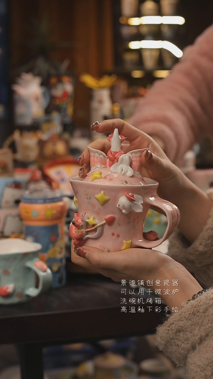 景德镇釉下彩绘设计师款式陶瓷