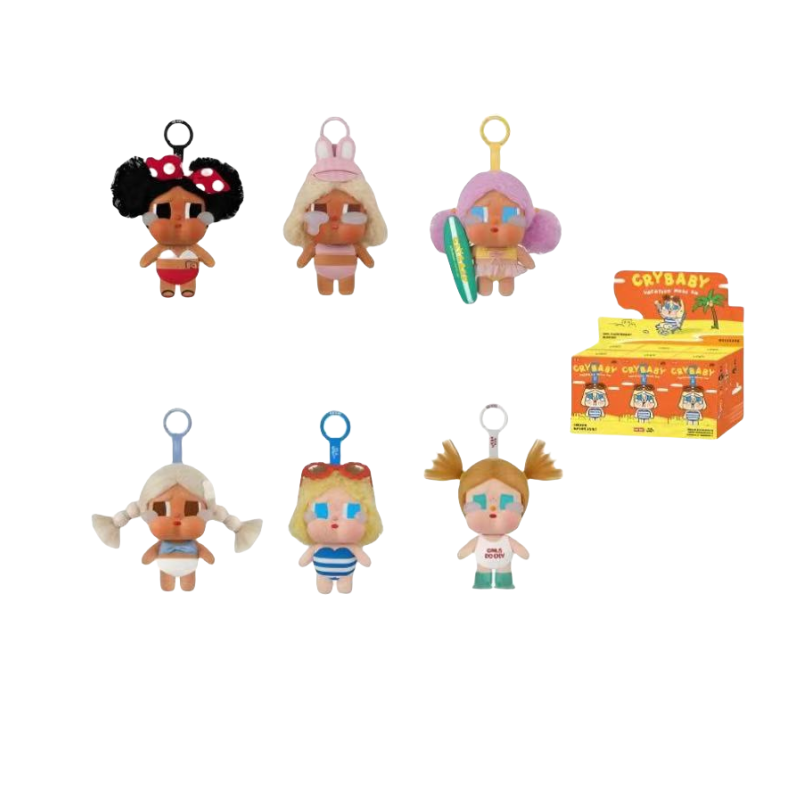  CRYBABY Vacation Mode On搪胶毛绒挂件
