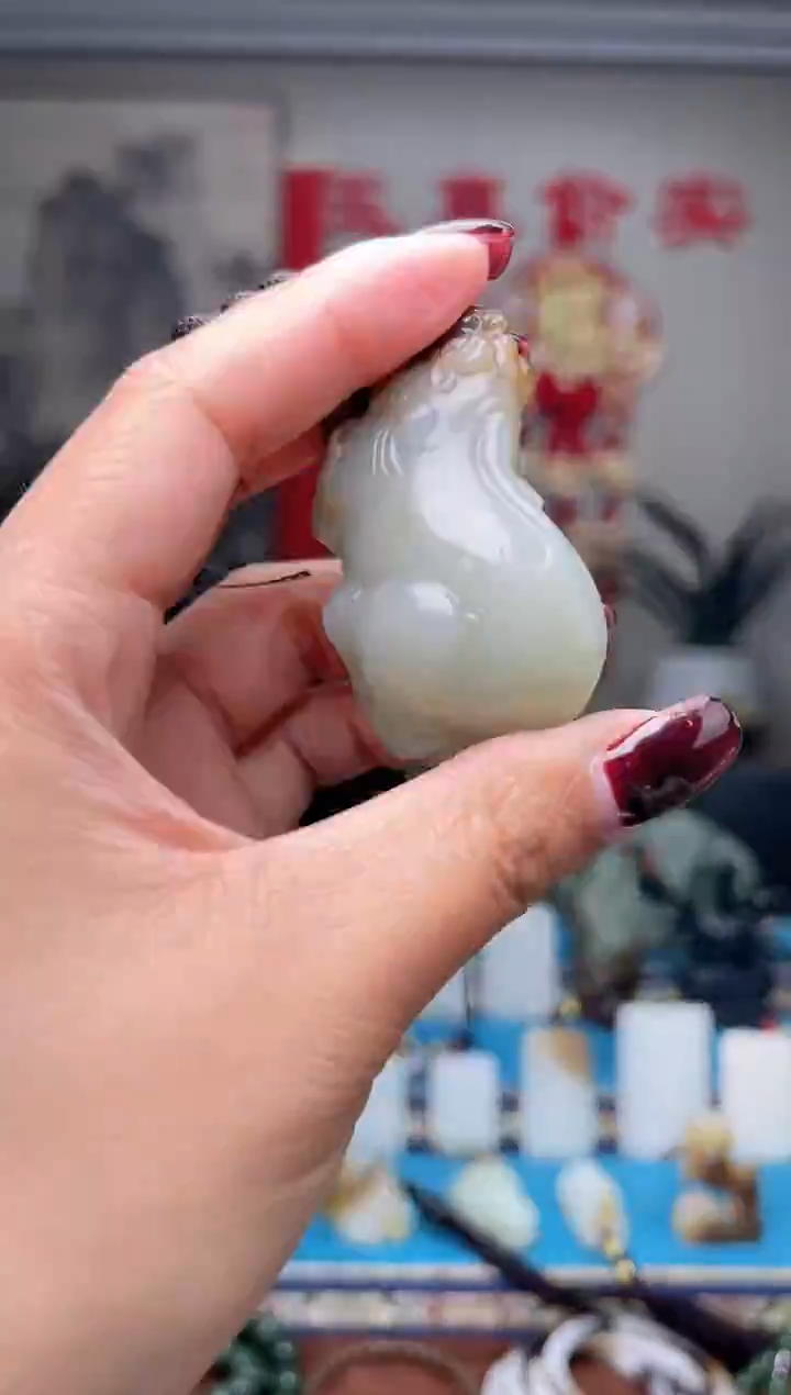 【闪购商品】和田玉挂件未镶嵌1