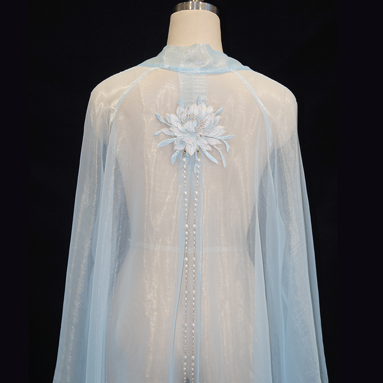 卷仙【仙跃流云】国风大摆纱衣古风爵士舞蹈服外衫小卷仙国风穿搭