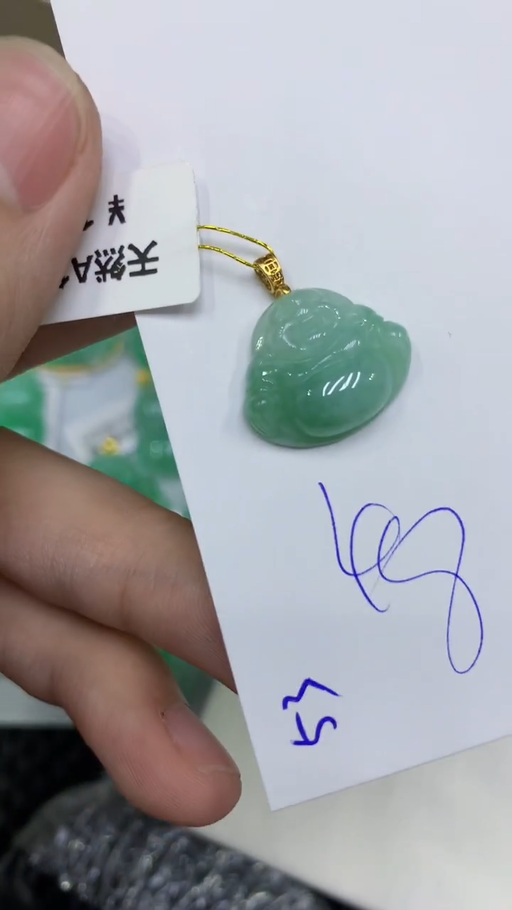 颈饰未镶嵌翡翠缅甸A货翡翠