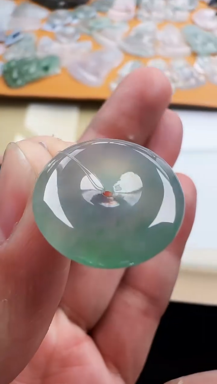 【闪购商品】翡翠颈饰未镶嵌缅甸天然翡翠