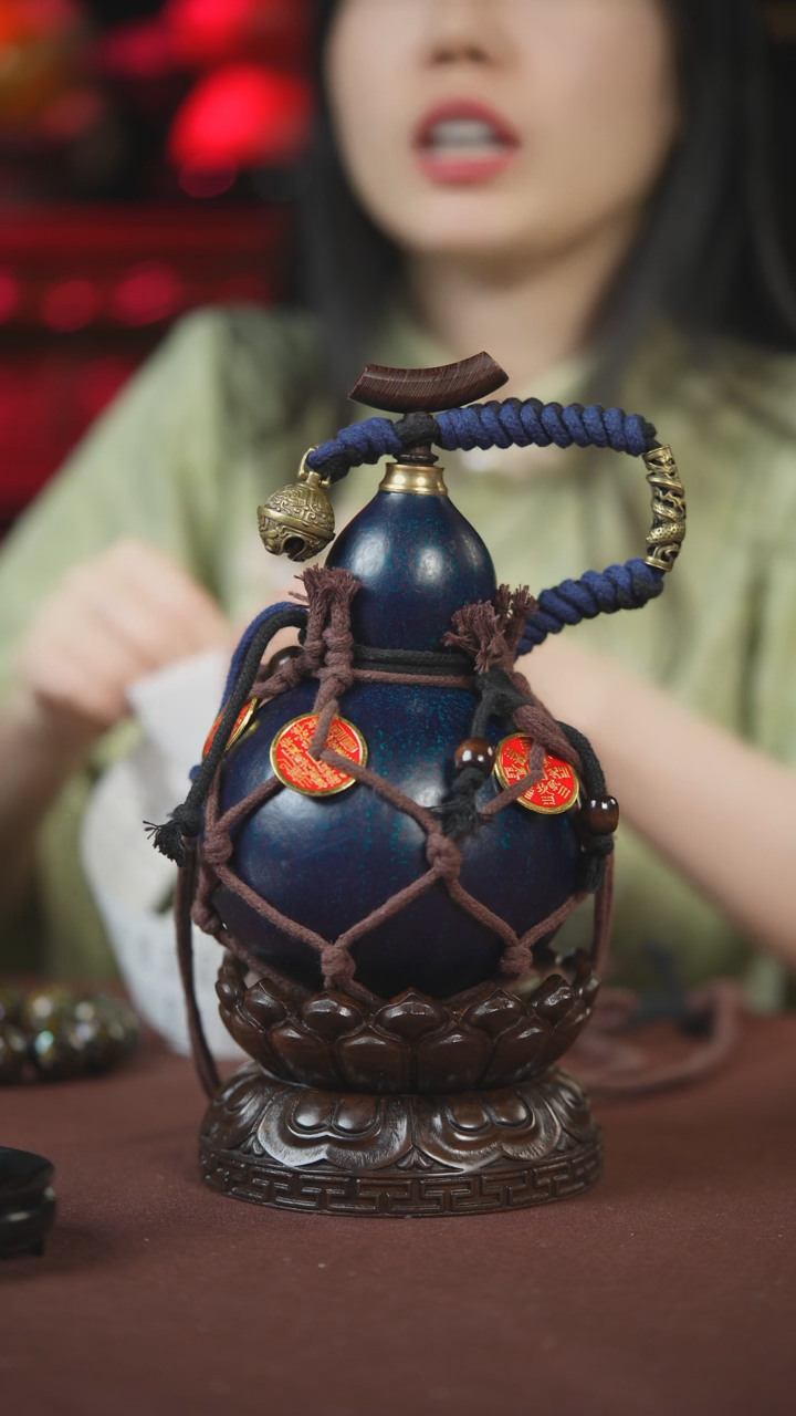 【闪购商品】180号400ml左右的非遗漆器酒葫芦