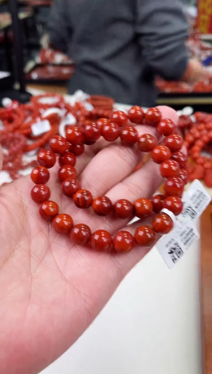 【闪购商品】南红玛瑙瓦西手串10+未镶嵌一个/条