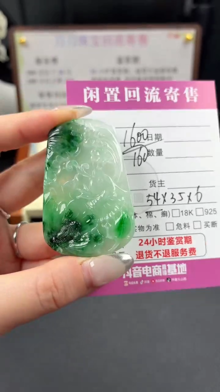 颈饰未镶嵌翡翠00001585