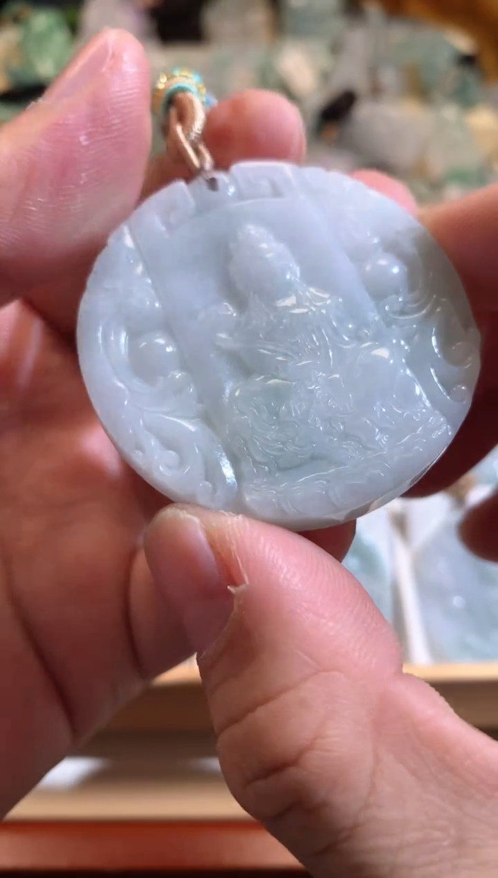 【闪购商品】翡翠颈饰未镶嵌01/16/197