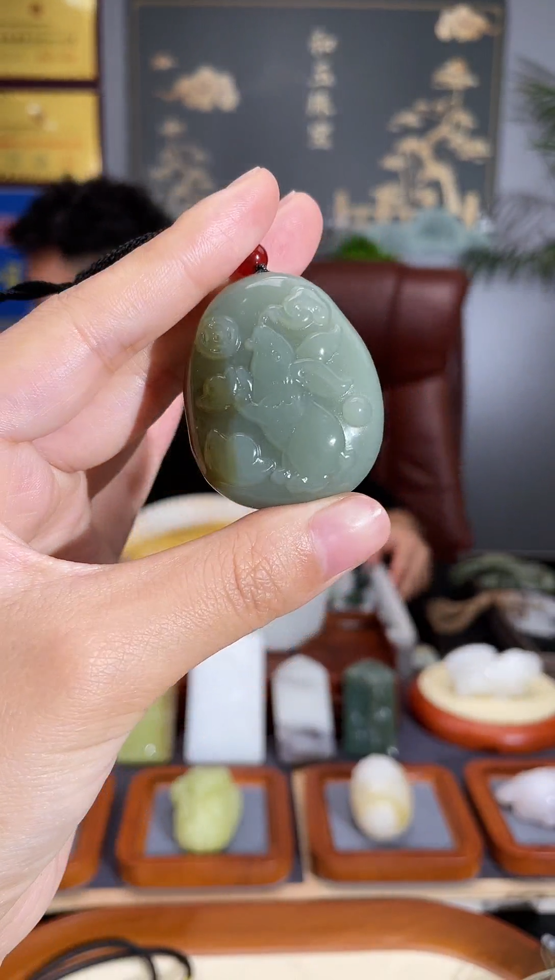 【闪购商品】和田玉（糖玉）颈饰未镶嵌拍一发一 多样性发货