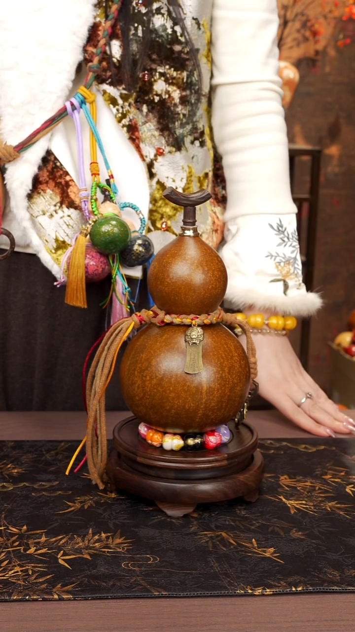 203--精品大漆酒葫芦-----168