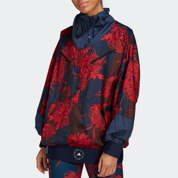 Adidas/阿迪达斯 Stella 女子防风休闲运动茄克外套 GL7330