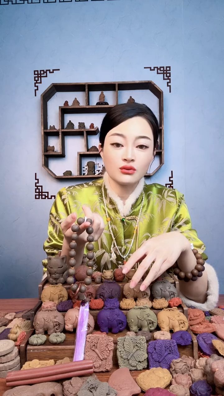 【闪购商品】泥塑五真行气手持瑕疵