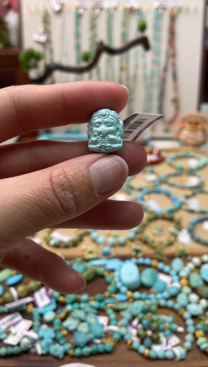 【闪购商品】绿松石珠宝奇石未镶嵌40