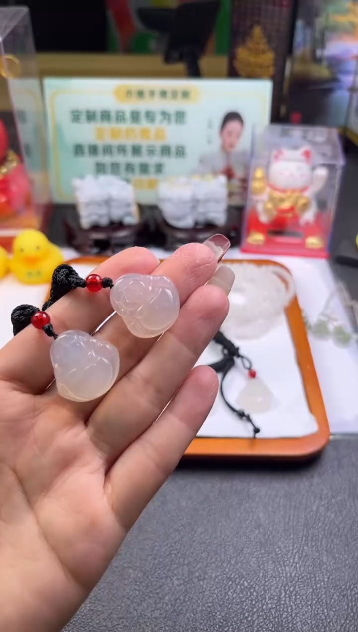【闪购商品】玛瑙/玉髓颈饰未镶嵌玛瑙佛公折优发