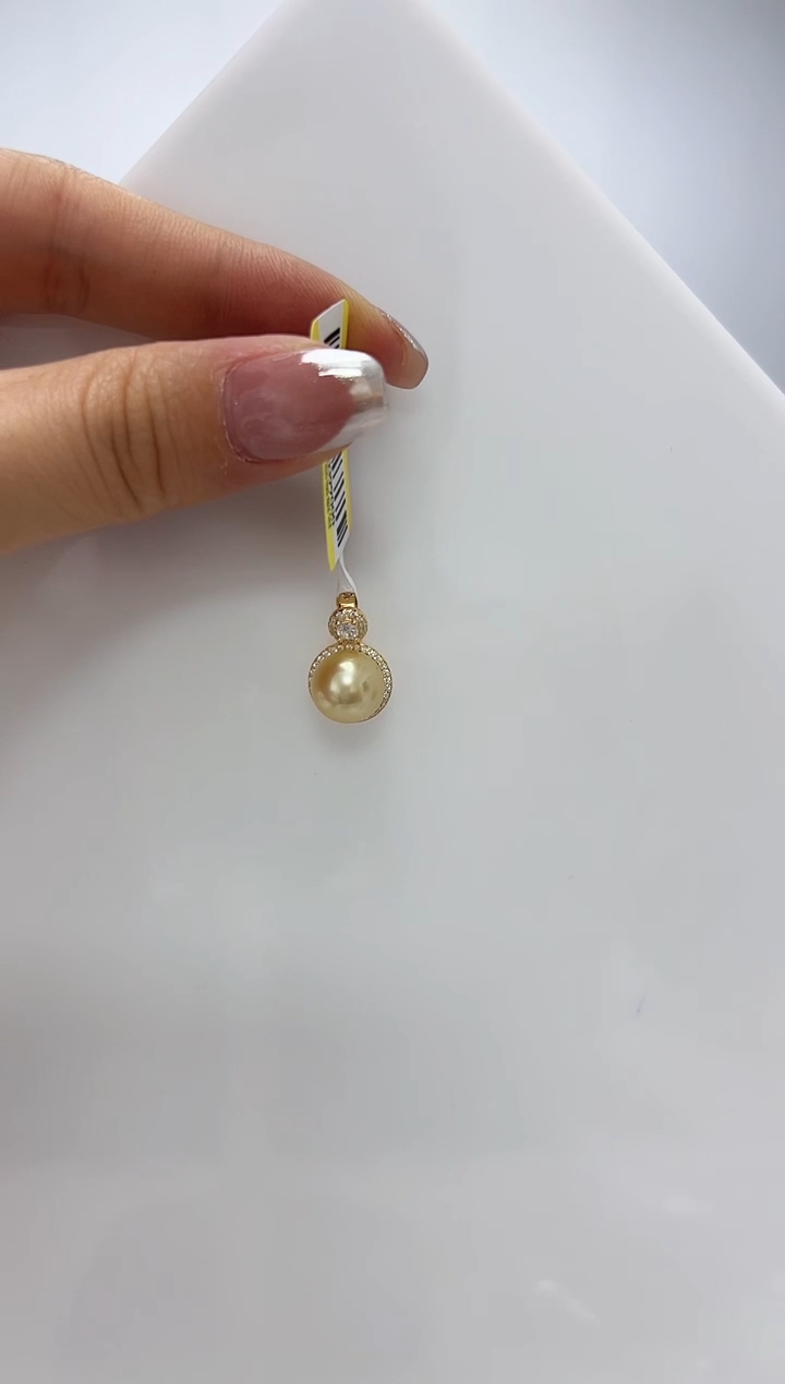 【闪购商品】海水珍珠DA银S925镶嵌吊坠 V3269
