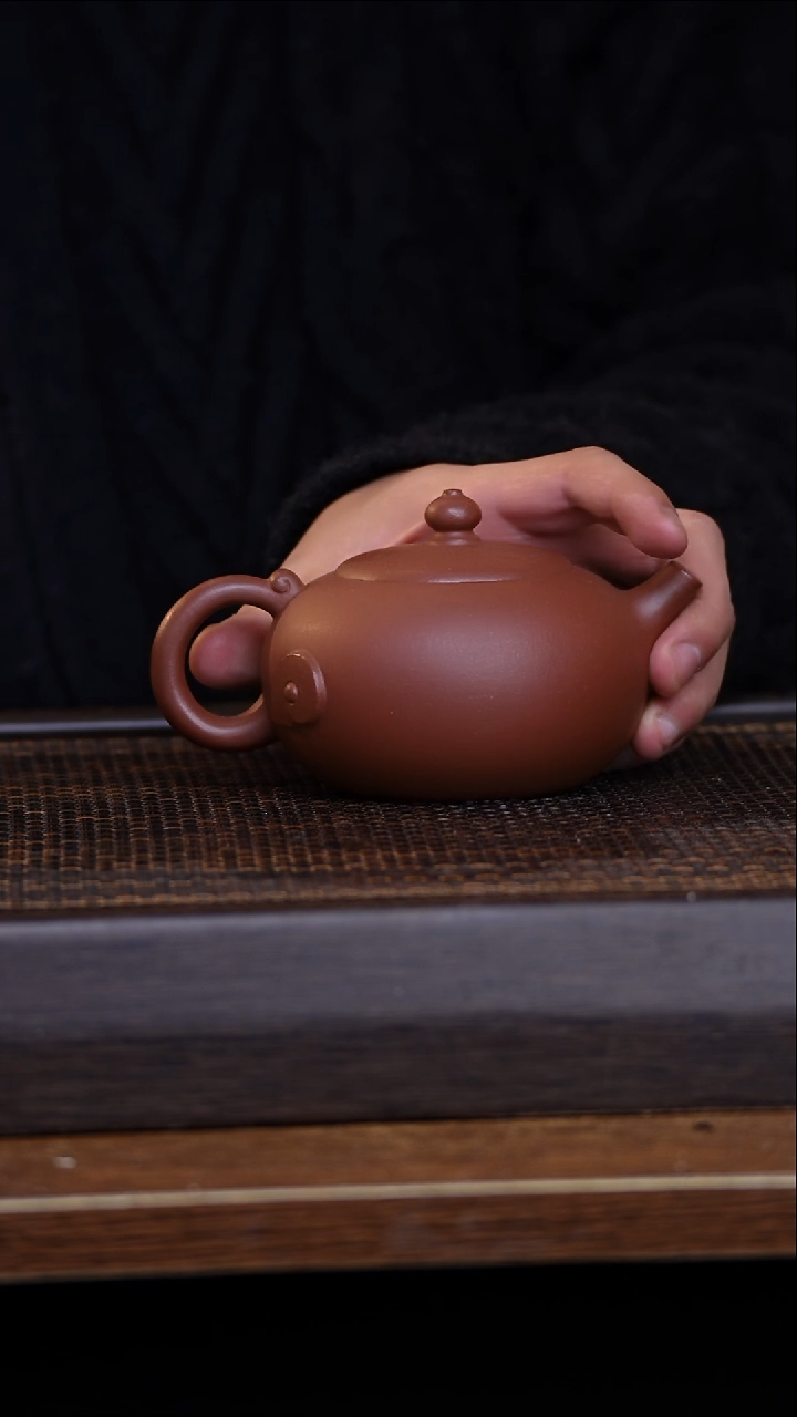 茶壶紫砂宜兴手工原矿紫砂壶001