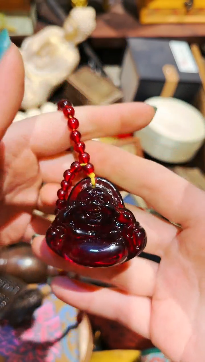 【闪购商品】血珀颈饰未镶嵌七七专属精品链接o44