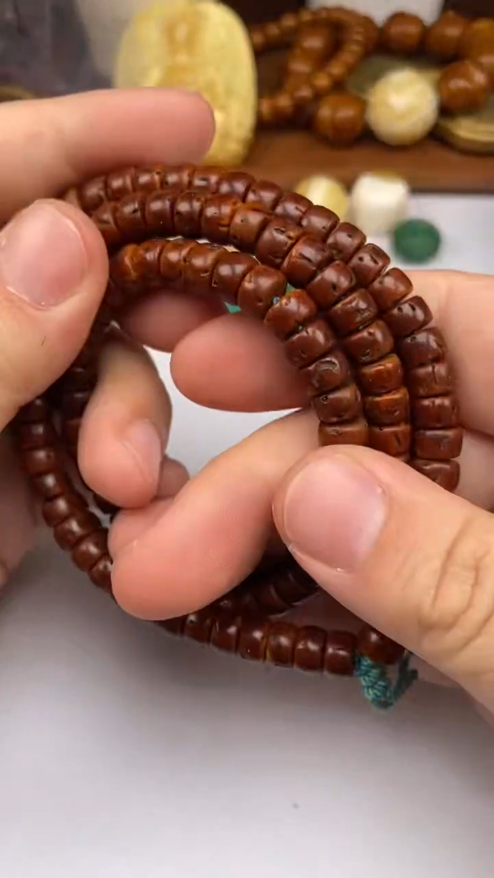 【闪购商品】桃核手串桃核108单圈