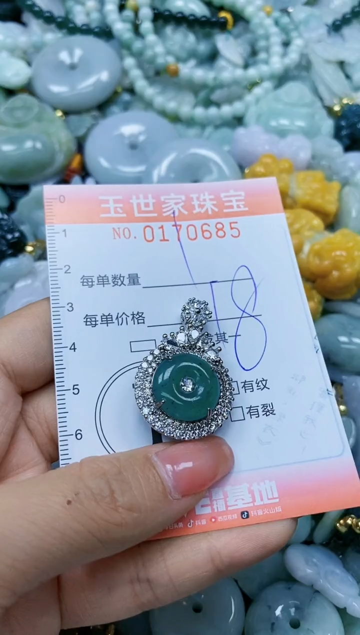 【闪购商品】翡翠颈饰未镶嵌闪购0170685