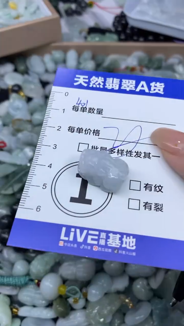 颈饰未镶嵌翡翠天然翡翠A货批量多样性发一件