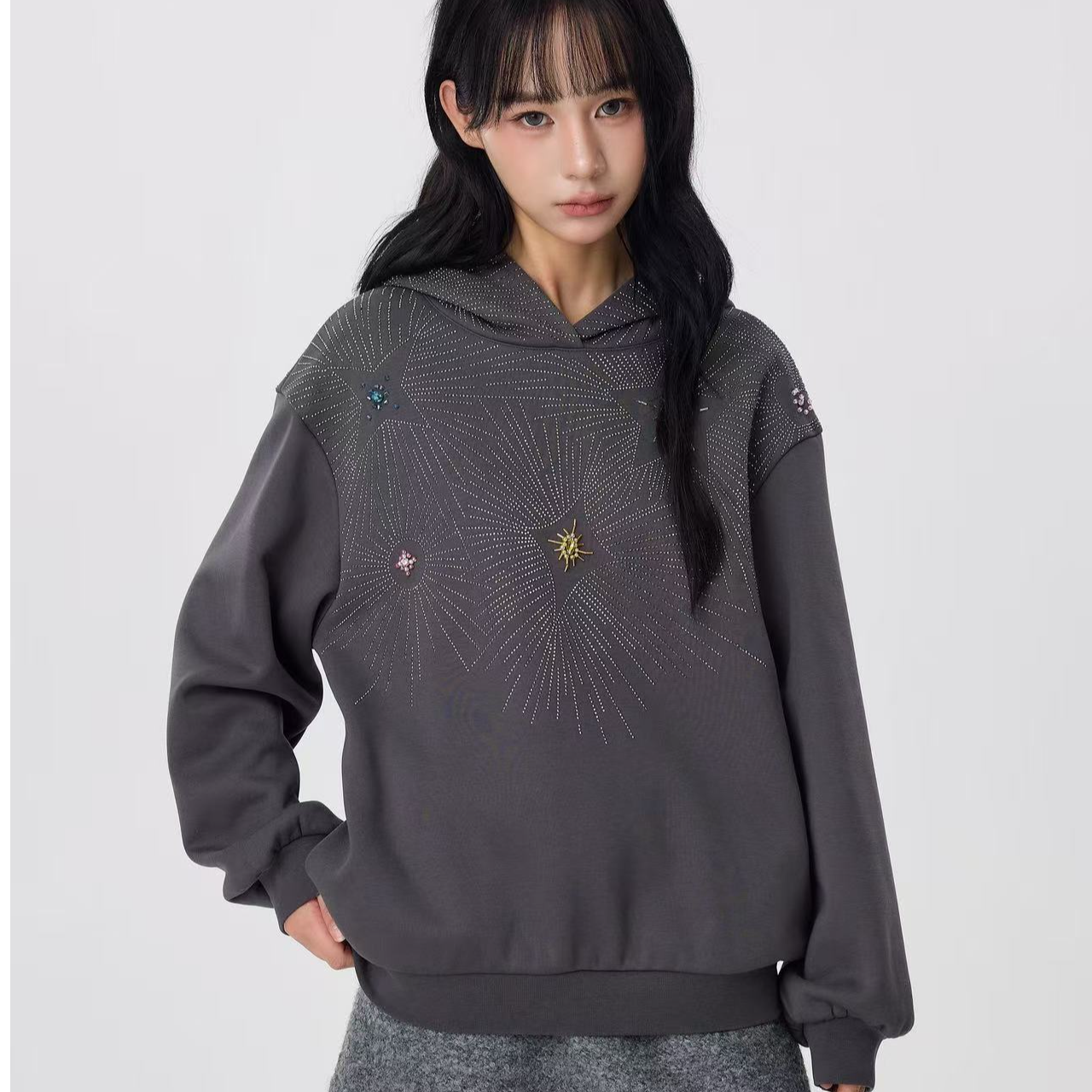 OooF！Yang璀璨星河加绒卫衣