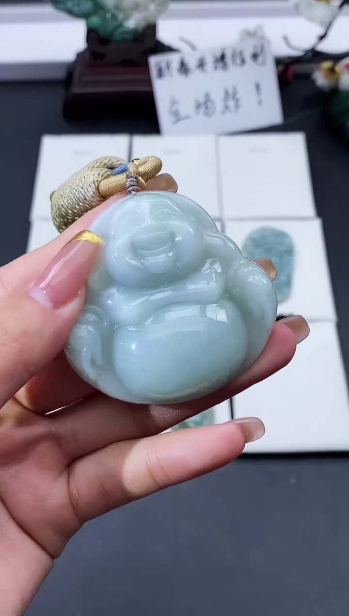 【闪购商品】翡翠吊坠(不含链)未镶嵌天然缅甸翡翠A货