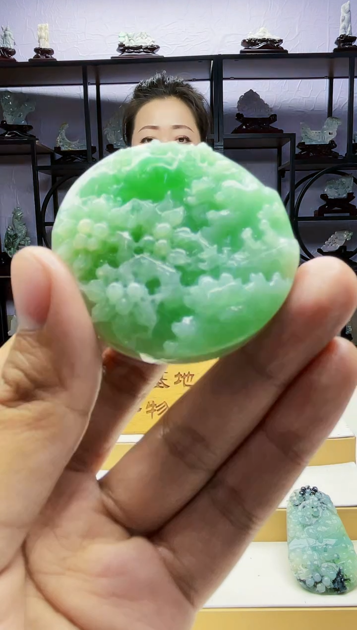 【闪购商品】定制翡翠未镶嵌毛货02060078
