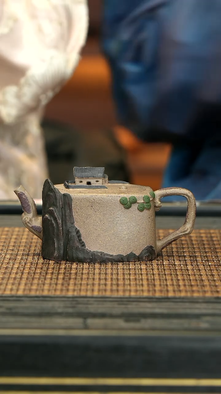 【闪购商品】紫砂茶壶WXT26山行 青段