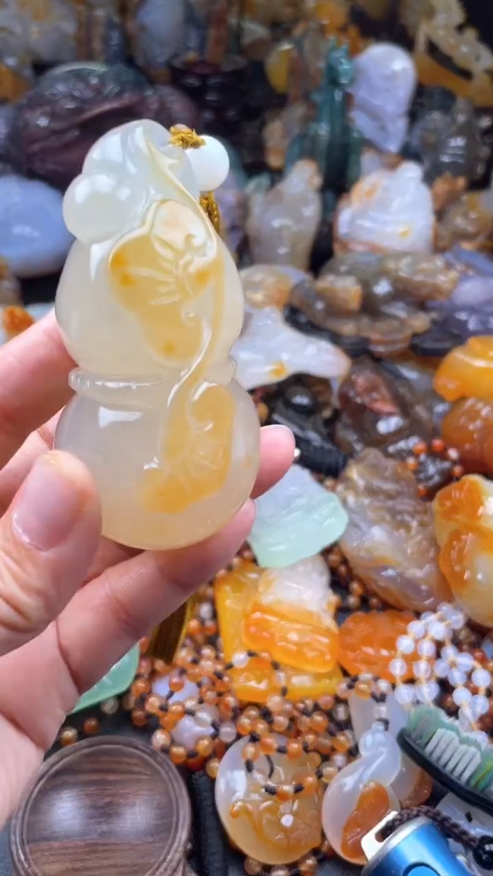 【闪购商品】玛瑙/玉髓颈饰未镶嵌AA