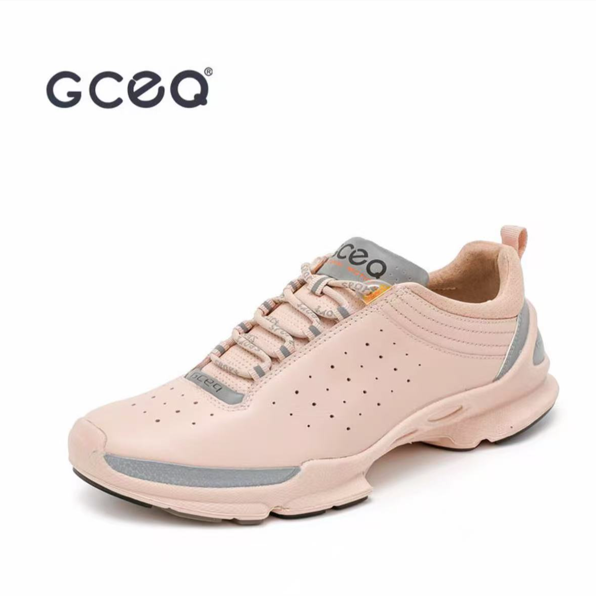 GCEQ【女款大经典】灰银黑款注塑工艺皮鞋运动鞋