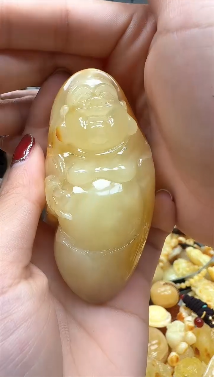 【闪购商品】琥珀裸石未镶嵌挂坠