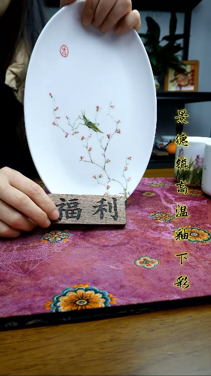 其他景德镇高温瓷（小鱼盘）福利价微瑕