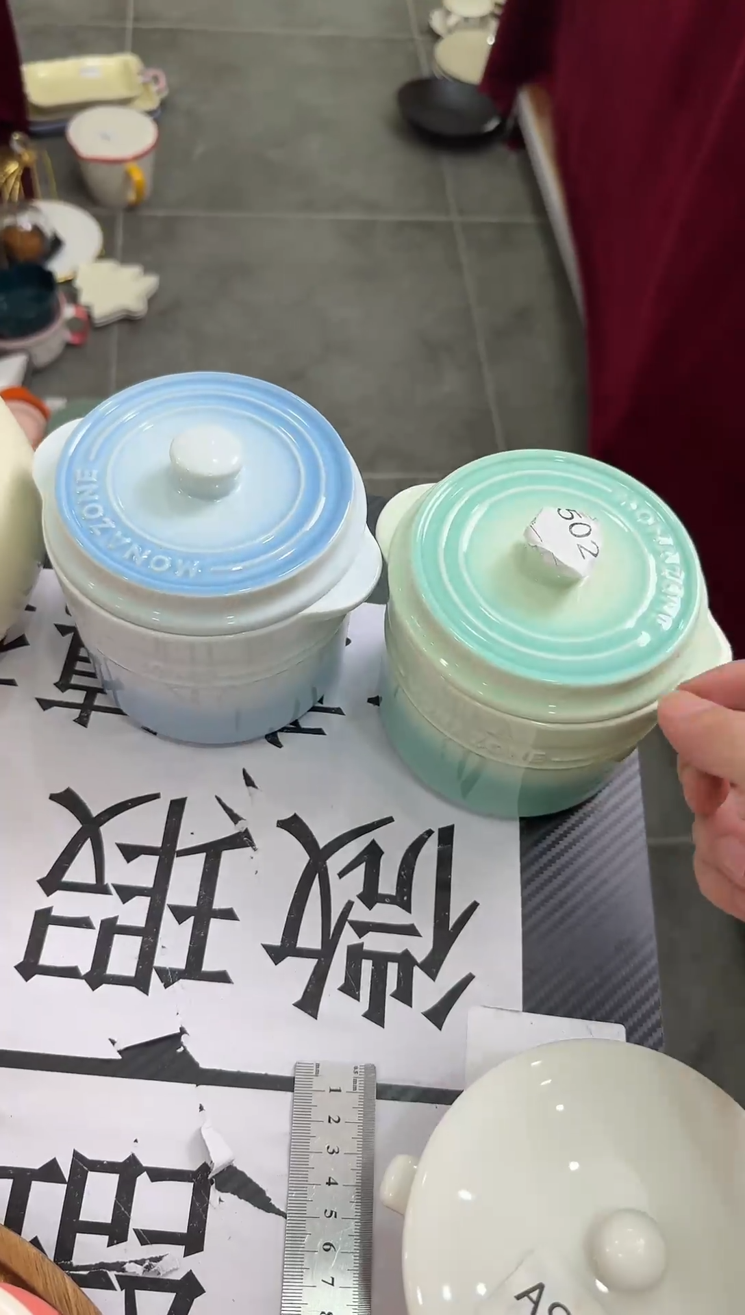 摆件陶A502  2个 清仓微瑕陶瓷餐具