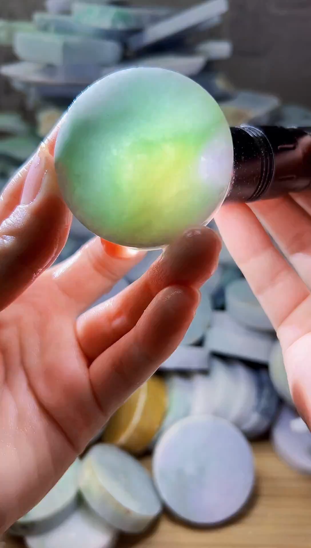 裸石翡翠天然翡翠A货余 南 292