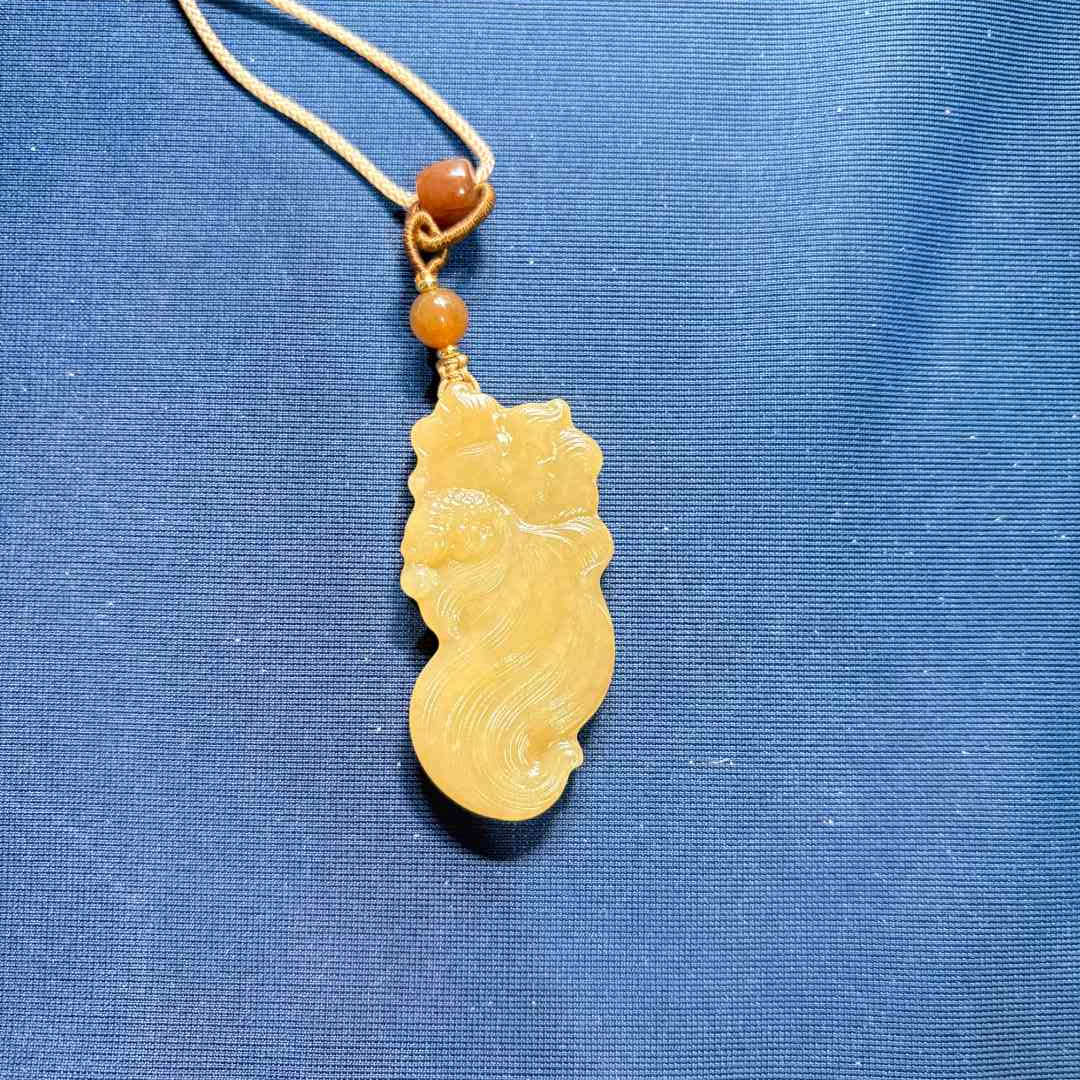 现货新疆和田玉糖玉金玉满堂双面RB243502尺寸约52*25mm