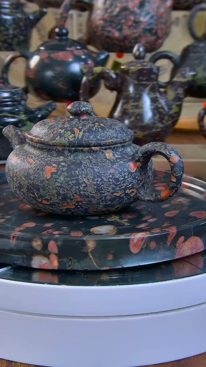 奢上奢梅花玉茶具