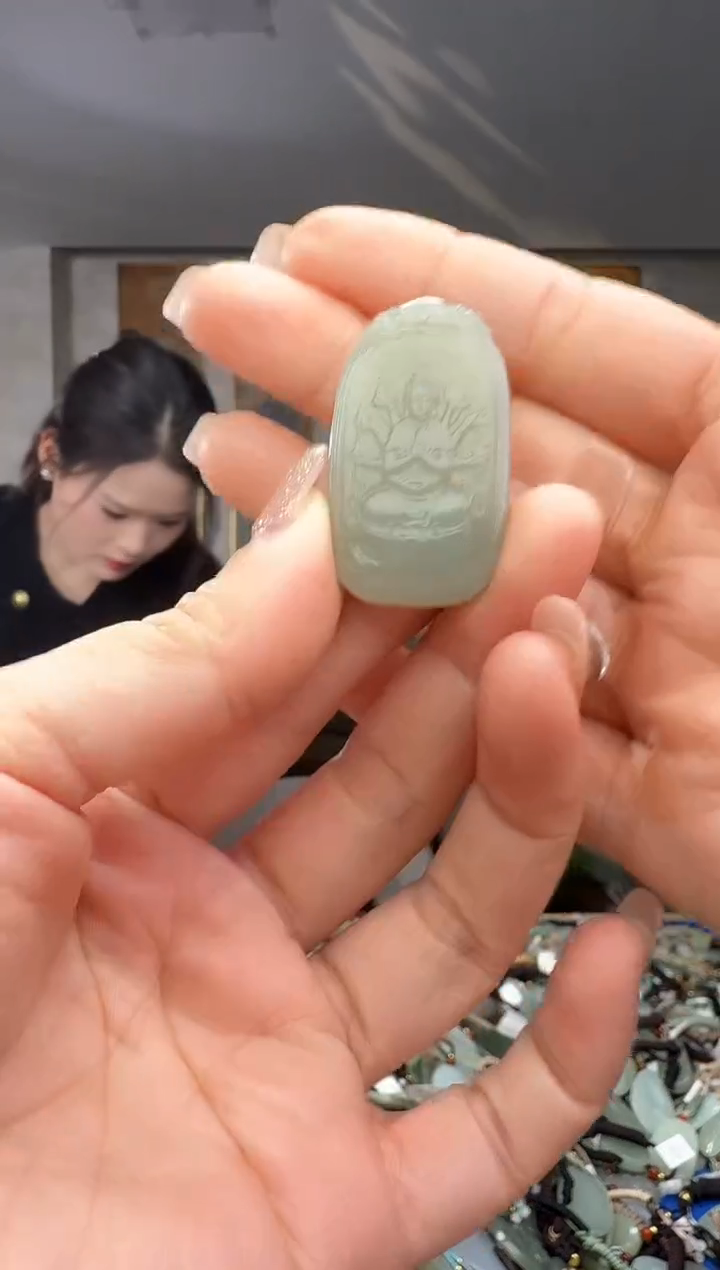 颈饰未镶嵌和田玉拍一发一多样性发货