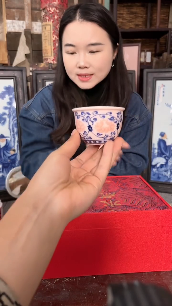 陶景德镇陶瓷摆件M004