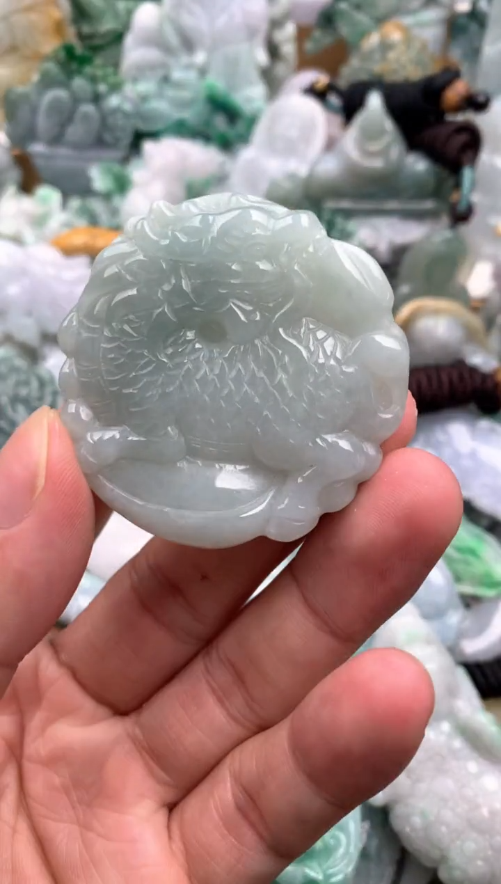 吊坠(不含链)未镶嵌翡翠1