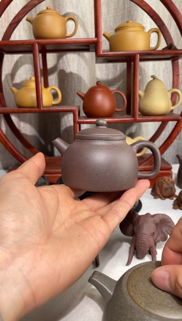 【闪购商品】紫砂茶壶仲芳圆壶