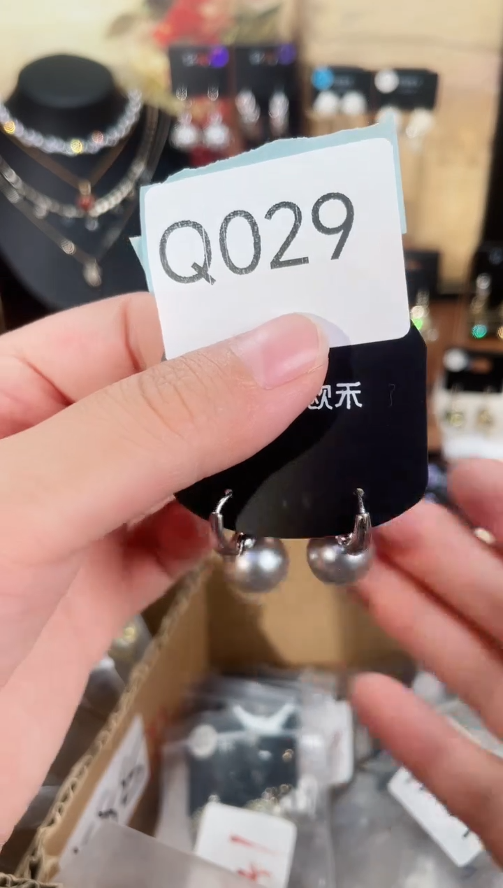 铜合金合成立方氧化锆925银Q029