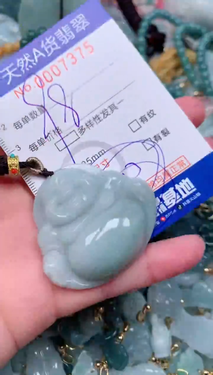 【闪购商品】翡翠颈饰未镶嵌00007375