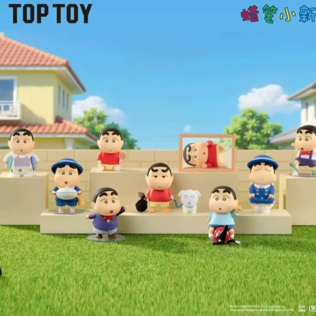 【TOPTOY】蜡笔小新古早新日常系列手办盲盒（主播代拆）