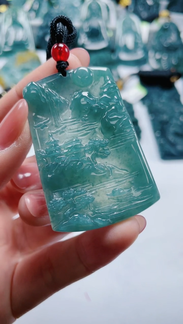 【闪购商品】翡翠颈饰未镶嵌多样性发货一件发货-山水牌