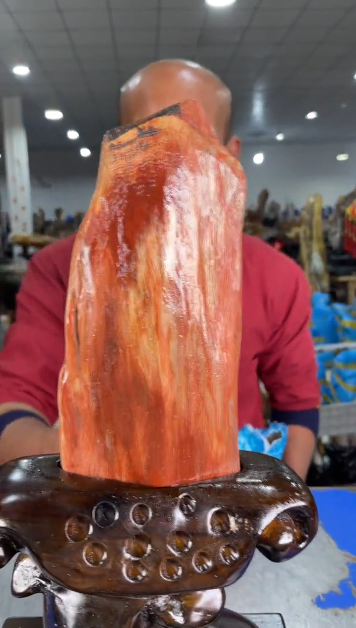 【闪购商品】硅化玉摆件未镶嵌8